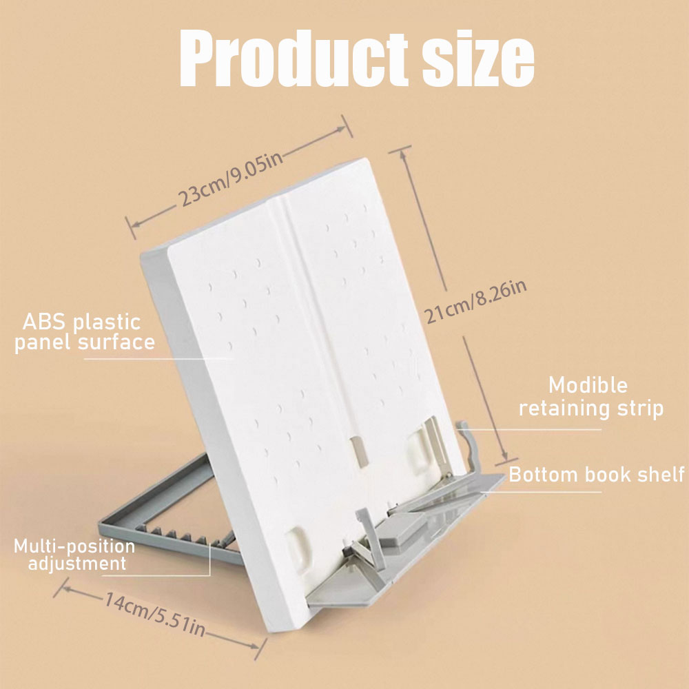 Adjustable Desktop Reading Sta - Document Holder Stand ulasan dan harga