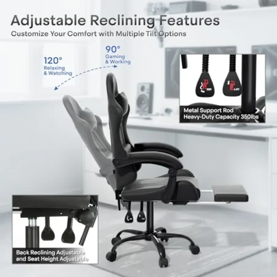 Ergonomic Gaming Chair with Fo - Ergonomic Office Chair ulasan dan harga