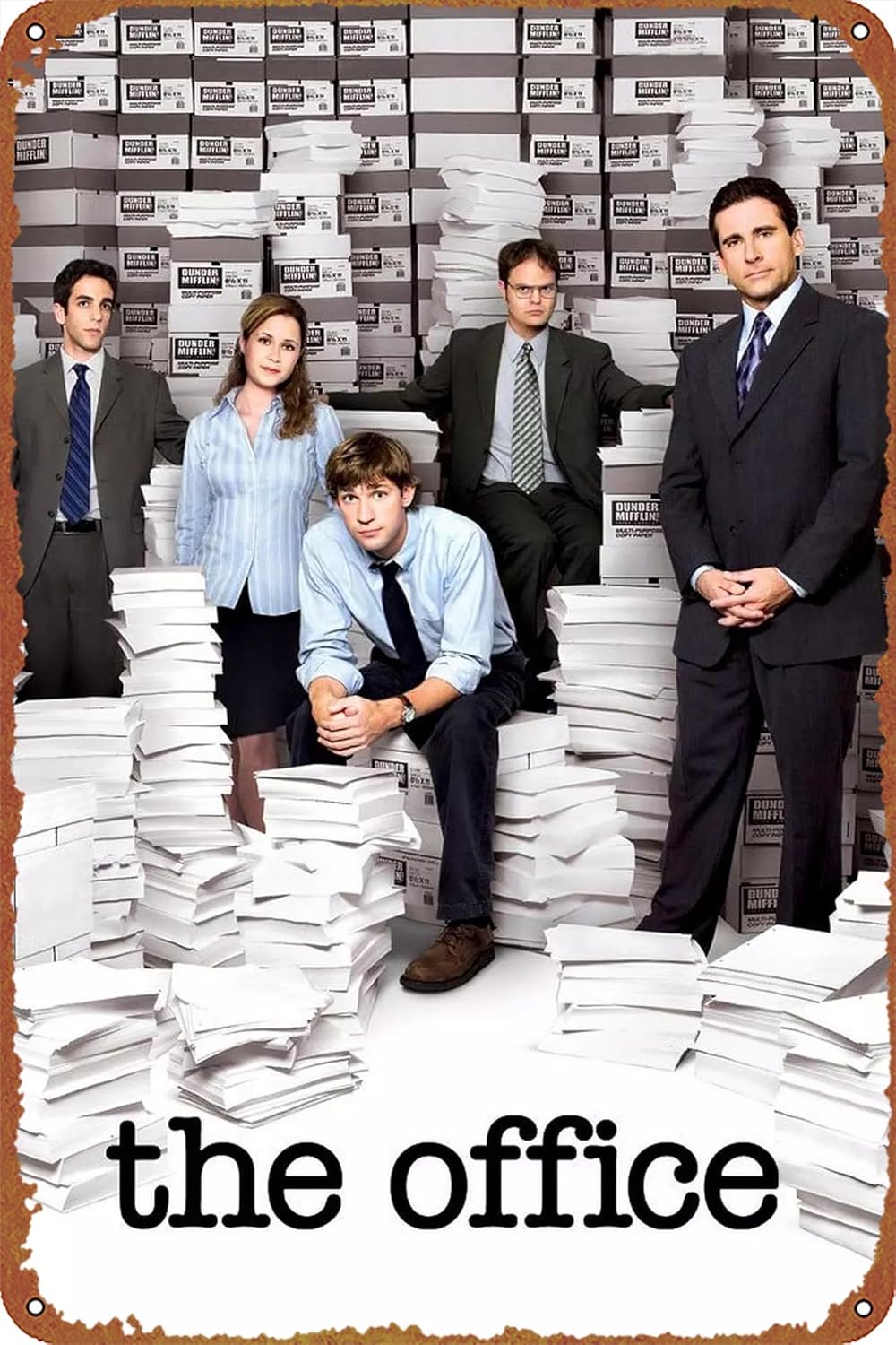 1p,Office poster TV show Movie - Home Office Logo ulasan dan harga