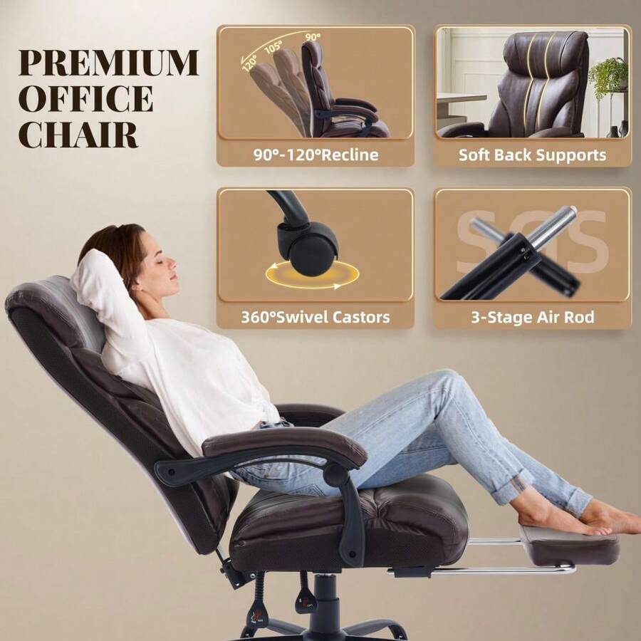 Office Chair, High Back Comput - Ergonomic Office Chair ulasan dan harga
