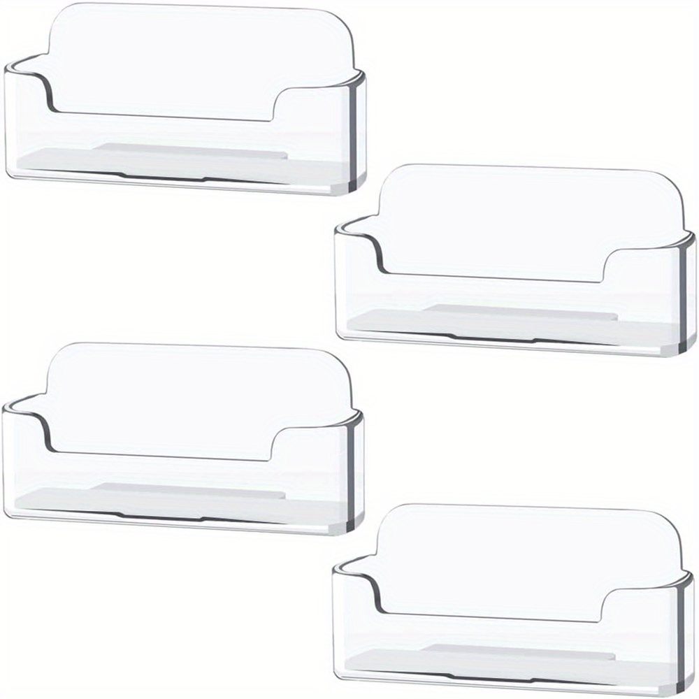 4pcs/8pcs/16pcs Clear Plastic  - Document Holder Stand ulasan dan harga