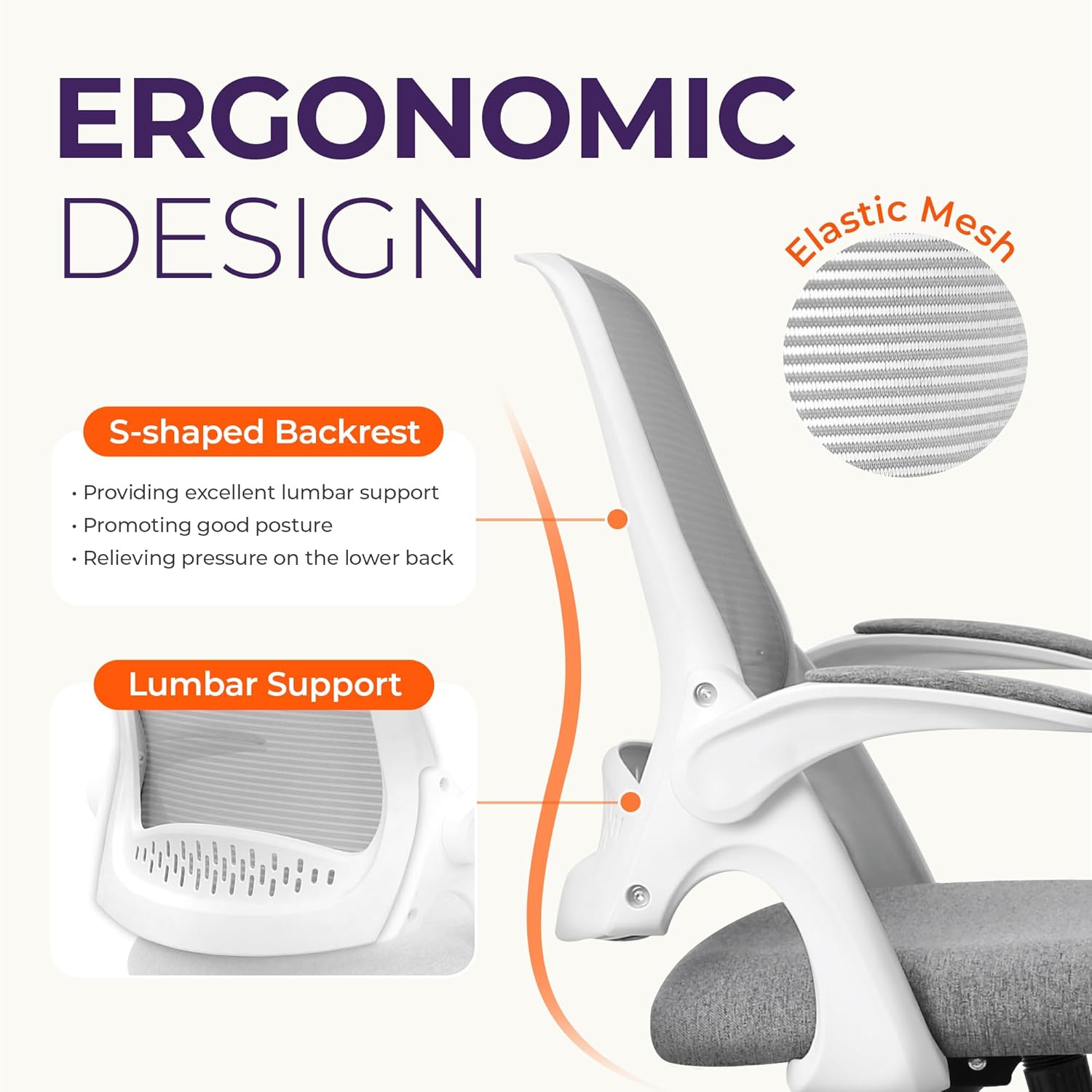 Ergonomic Mesh Office Chair wi - Ergonomic Office Chair ulasan dan harga