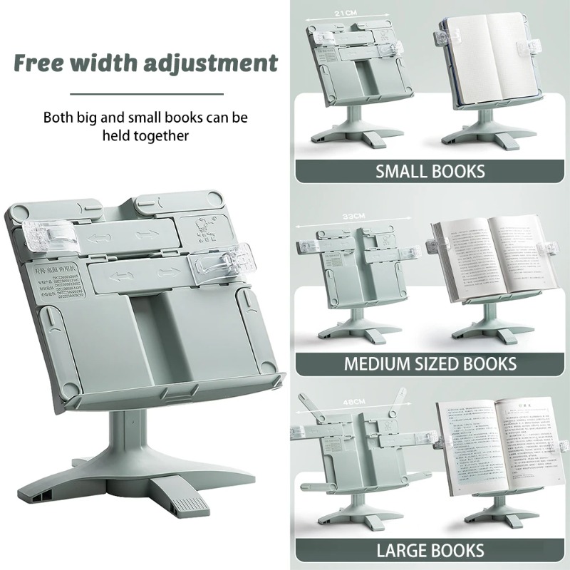 Portable Adjustable Rotatable  - Document Holder Stand ulasan dan harga
