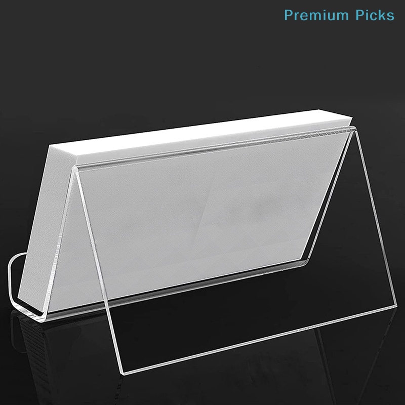 portableTransparent Acrylic De - Document Holder Stand ulasan dan harga