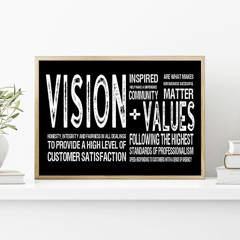 Modern Black Inspirational Can - Home Office Room Inspiration ulasan dan harga