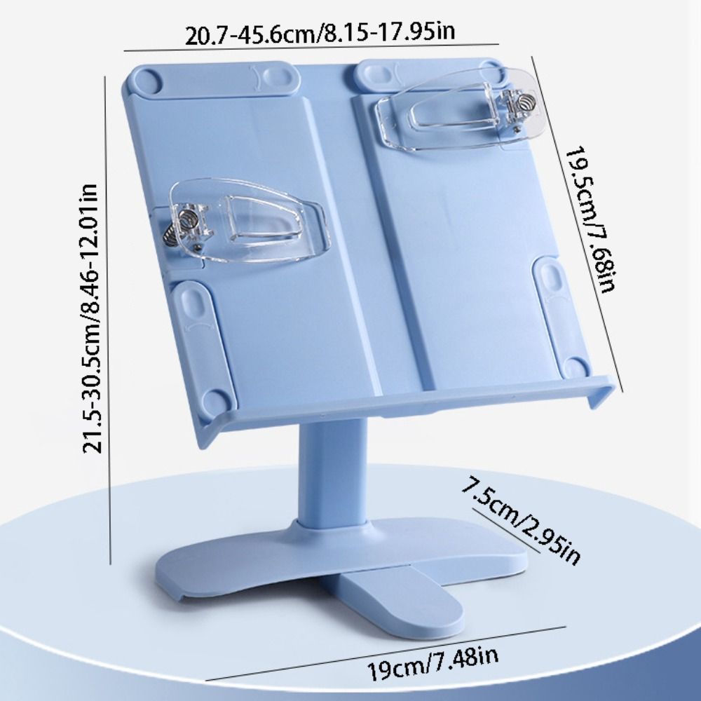 Adjustable Angle Height Desk B - Document Holder Stand ulasan dan harga