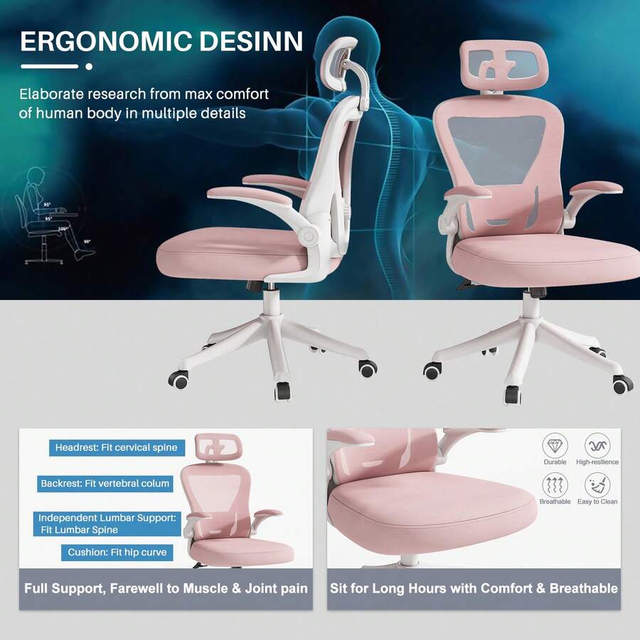 Ergonomic Office Chair M903, H - Ergonomic Office Chair ulasan dan harga
