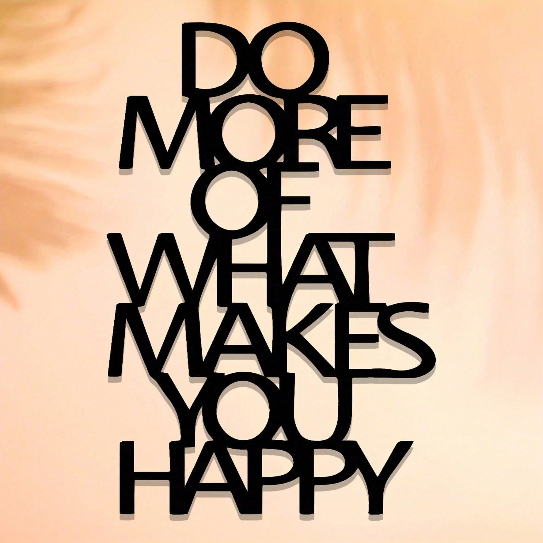 Motivational Metal Wall Art, I - Home Office Room Inspiration ulasan dan harga