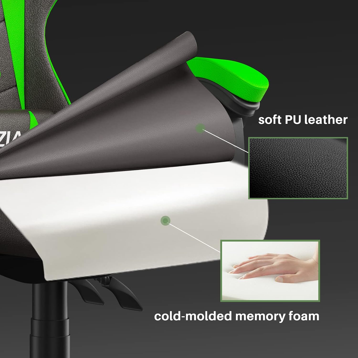 Ergonomic Gaming Chair PU Leat - Ergonomic Office Chair ulasan dan harga