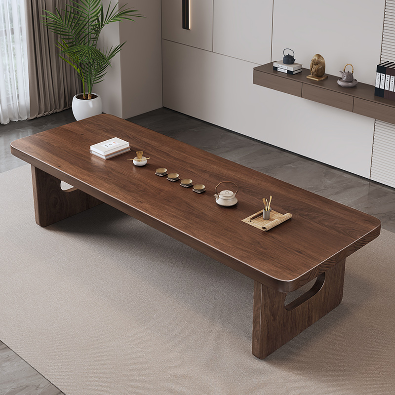 Wabi-Sabi Solid Wood Tea Table - Home Office Room Inspiration ulasan dan harga