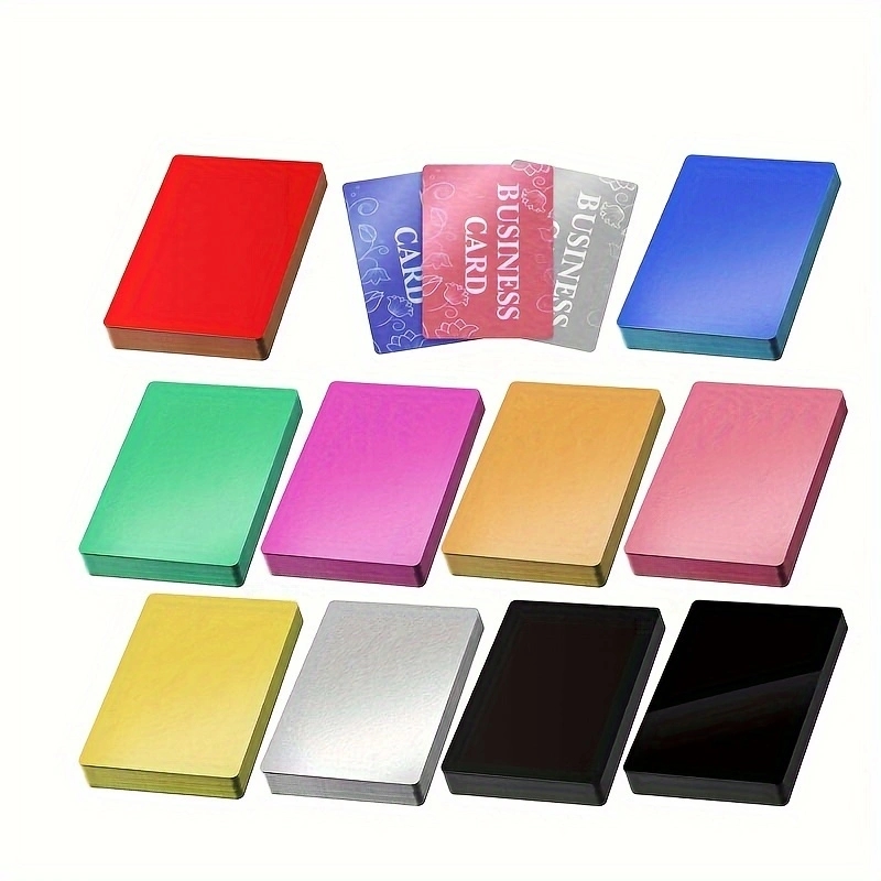 50Pcs/Set Portable Metal Busin - Home Office Logo ulasan dan harga