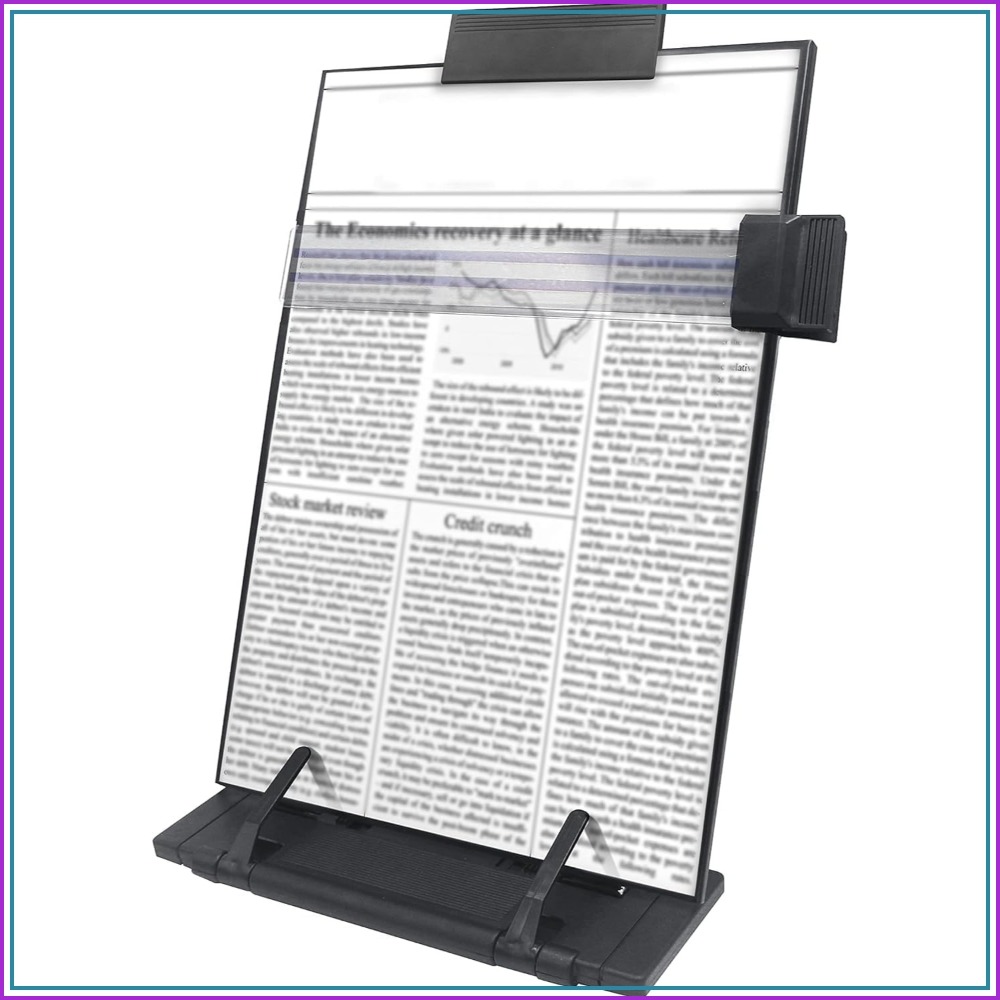 Adjustable 7-Position Desktop  - Document Holder Stand ulasan dan harga